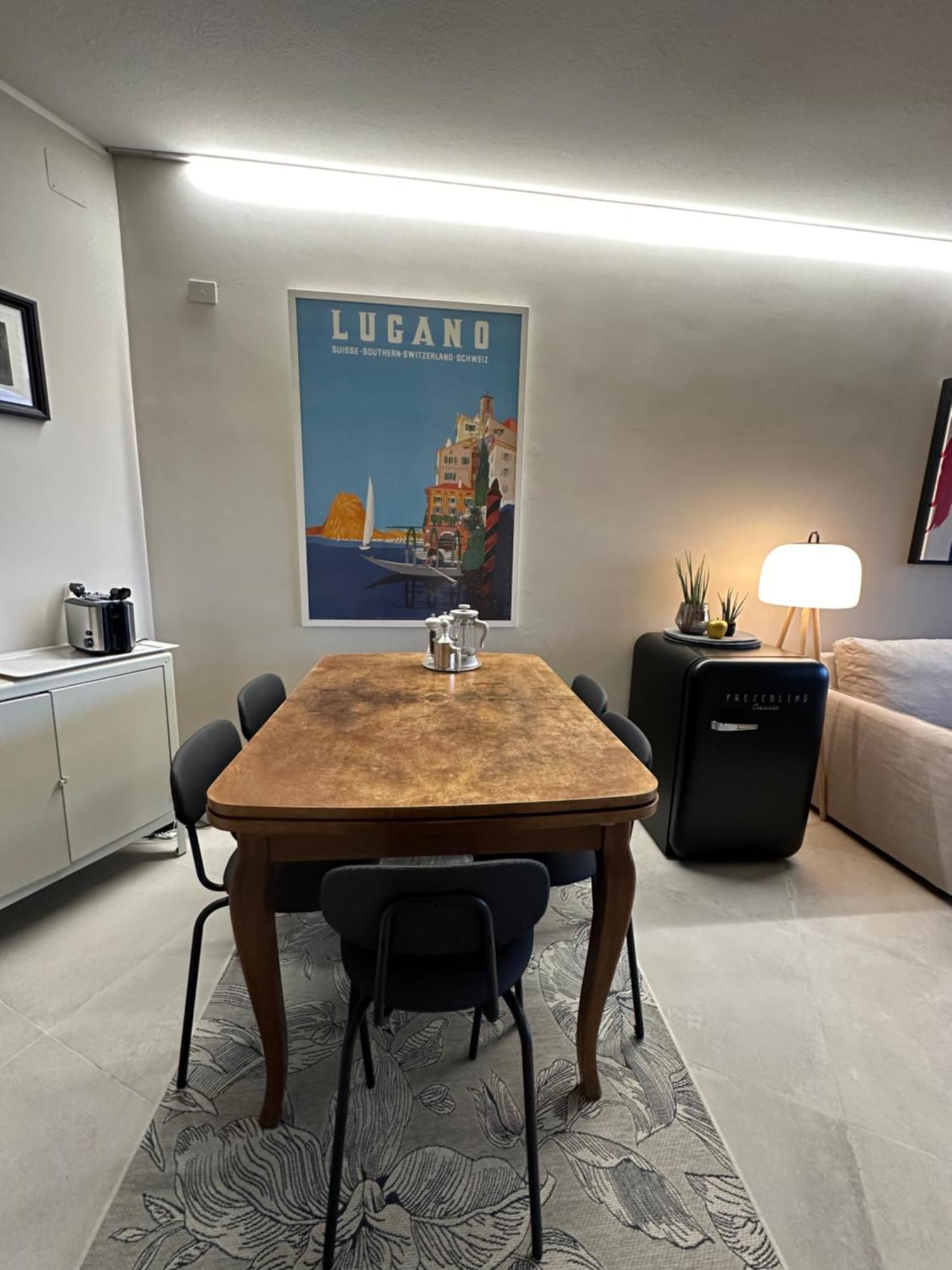 Bellavista Apartment Bissone Luaran gambar