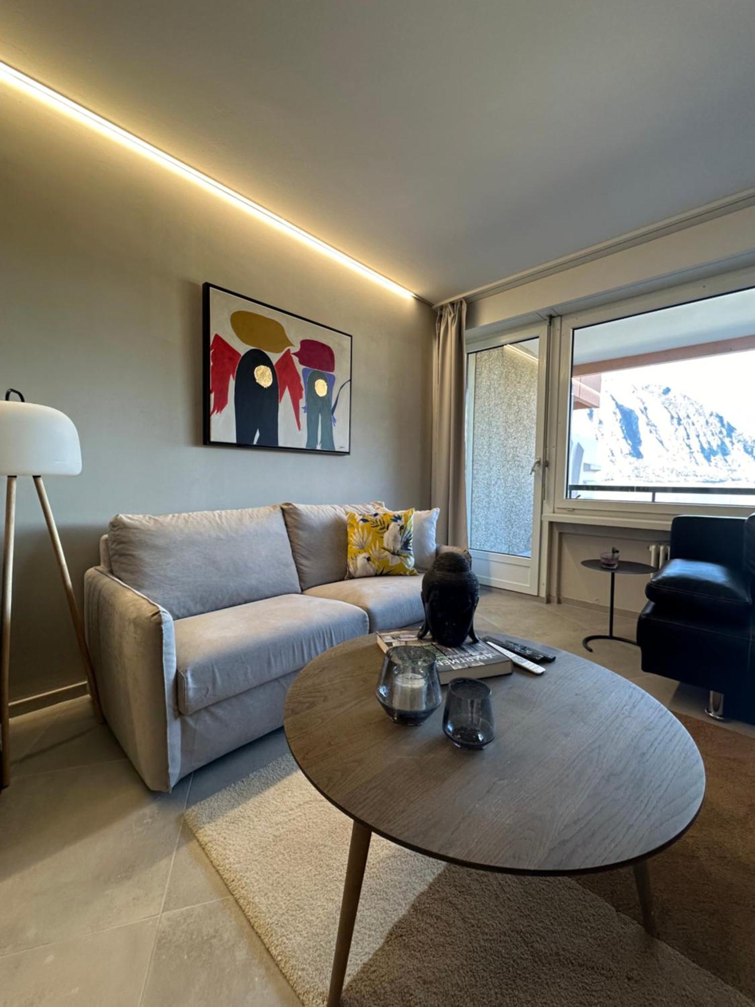 Bellavista Apartment Bissone Luaran gambar